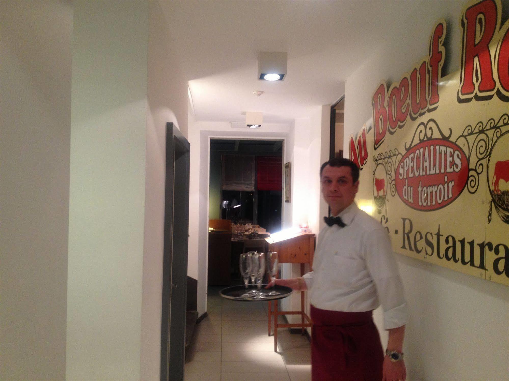 Au Boeuf Rouge Hotel Crassier Ngoại thất bức ảnh